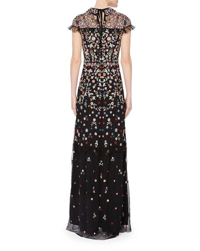 Shop Needle & Thread Posy Embroidered Gown