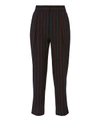 SEE BY CHLOÉ Striped Crop Trousers,S7APA01S7A025SK1