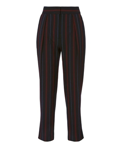 Shop See By Chloé Striped Crop Trousers
