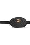 Gucci Gg Marmont 2.0 Leather Belt Pack, Black