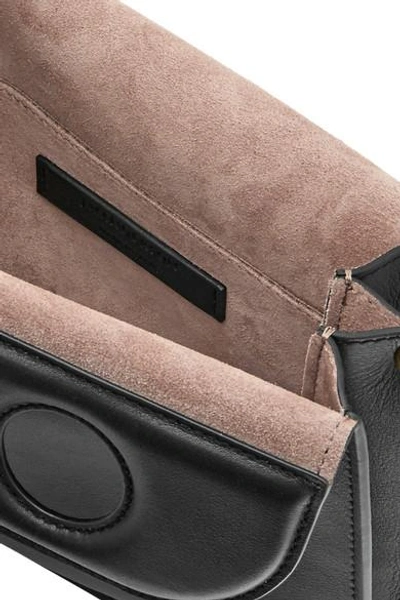 Shop Jw Anderson Pierce Mini Leather Shoulder Bag In Black