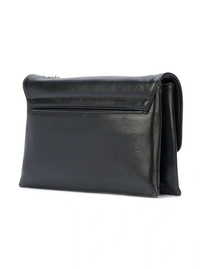 Shop Lanvin Mini Sugar Shoulder Bag In Black