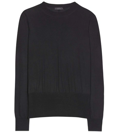 The Row Wool-blend Sweater In Black