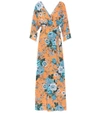 DIANE VON FURSTENBERG PRINTED SILK DRESS,P00269029