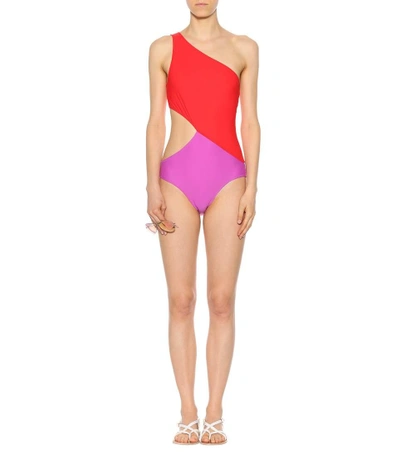 Shop Araks Elmar One-shoulder Swimsuit