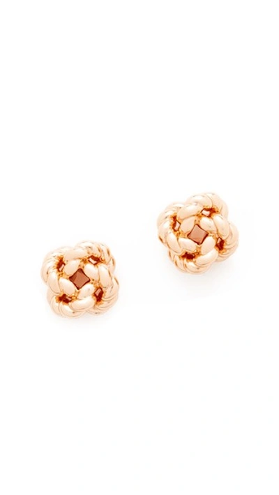 Tory burch rope knot earrings sale