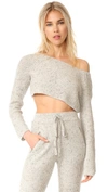 BAJA EAST CASHMERE CROPPED SWEATER