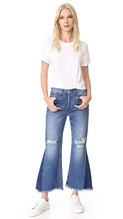 Shop 3x1 Higher Ground Gusset Crop Jeans In Vasto