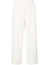 Helmut Lang Wide-legged Cropped Trousers