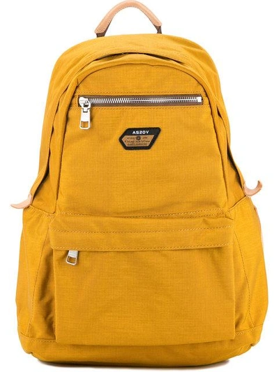 Shop As2ov Cordura Span 600d Day Pack In Mustard