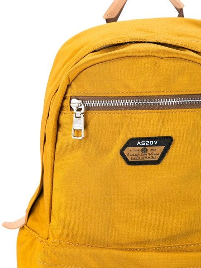 Shop As2ov Cordura Span 600d Day Pack In Mustard