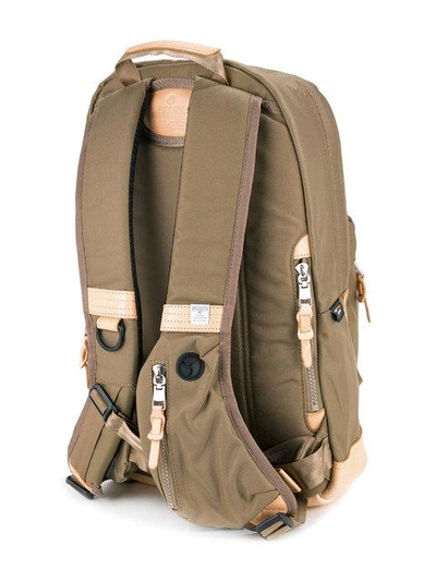 Shop As2ov Ballistic Nylon Day Pack In Brown