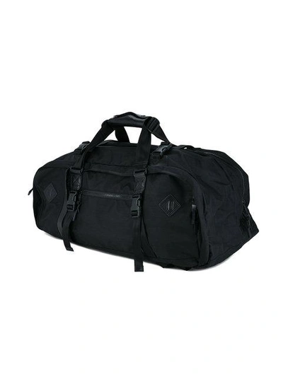 Shop As2ov Ballistic Nylon 3way Boston Bag In Black