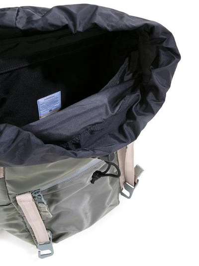 Shop As2ov 210d Nylon Twill Backpack In Grey