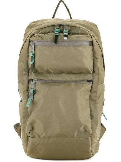 Shop As2ov Rucksack Mit Reissverschlussfächern In Green