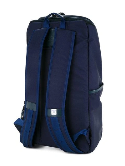 Shop As2ov Waterproof Square Backpack - Blue