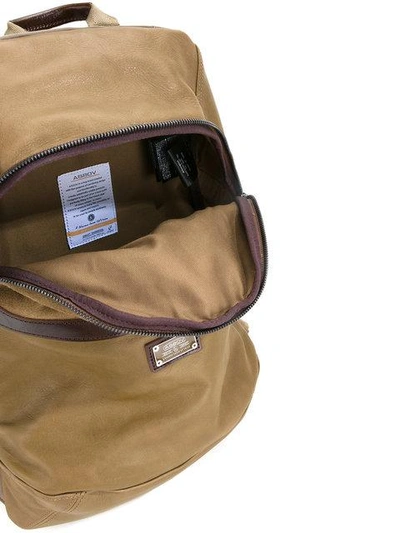 Shop As2ov Leather Combination Day Pack - Brown