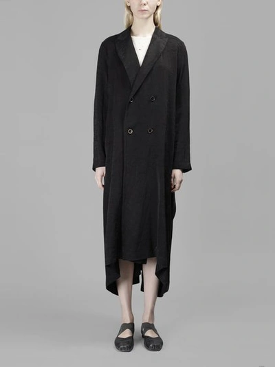 Uma Wang Women's Black Chelo Coat
