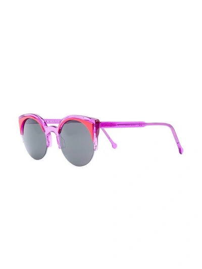Shop Retrosuperfuture Cat Eye Sunglasses - Pink