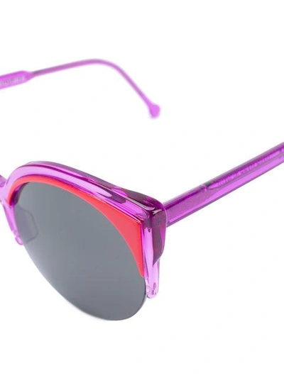 Shop Retrosuperfuture Cat Eye Sunglasses - Pink