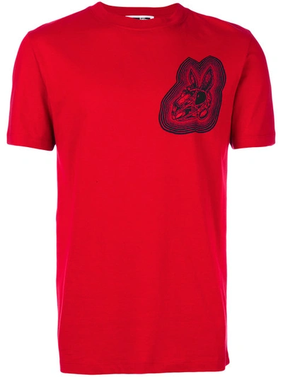 Shop Mcq By Alexander Mcqueen Skull Rabbit Print T-shirt