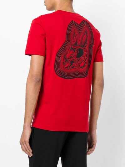 Shop Mcq By Alexander Mcqueen Skull Rabbit Print T-shirt
