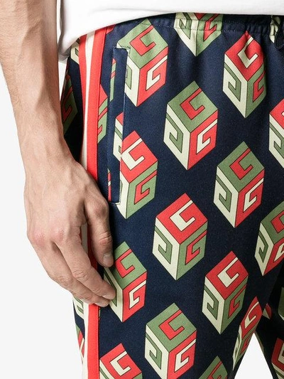 Shop Gucci Gg Wallpaper Track Trousers