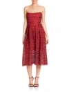 NICHOLAS Spot Lace Ball Dress