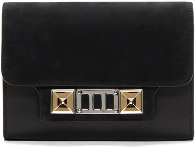 Shop Proenza Schouler Black Ps11 Wallet Bag