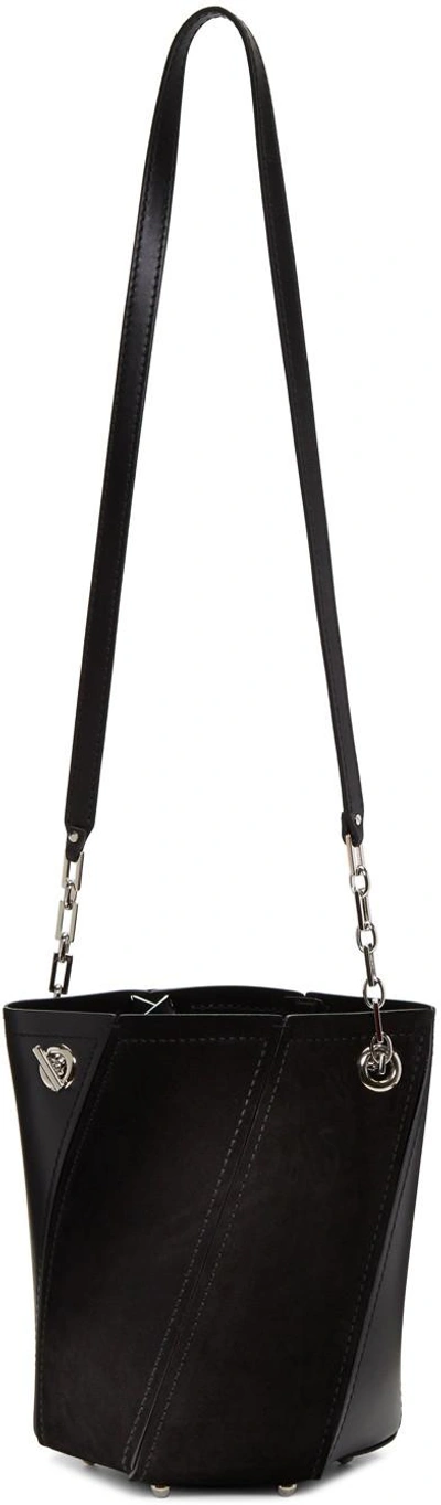 Shop Proenza Schouler Black Mini Hex Bucket Bag