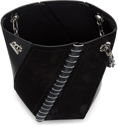 Shop Proenza Schouler Black Mini Hex Bucket Bag