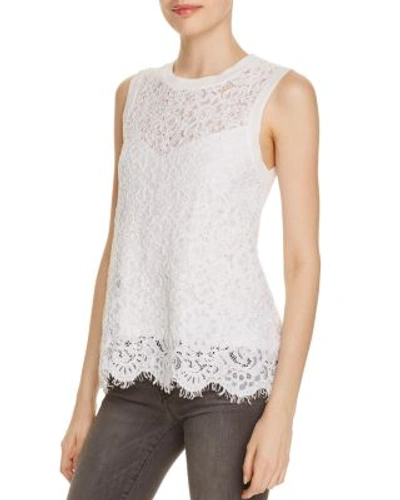 Generation Love Sleeveless Lace Top In White