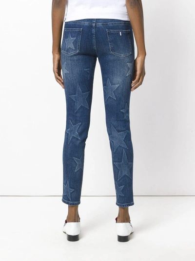 Shop Stella Mccartney Embroidered Star Jeans