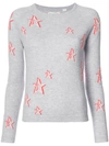 CHINTI & PARKER star print sweater,HANDWASH