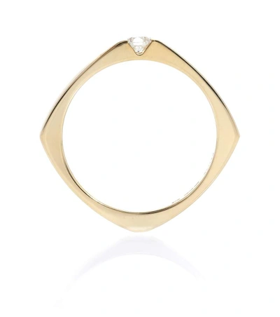 Shop Aliita Aro Escondida 9kt Gold Diamond Ring
