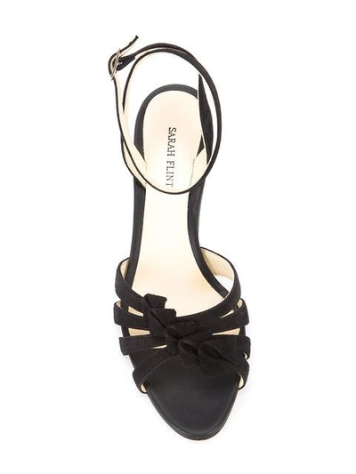 Shop Sarah Flint Snap Dragon Sandals In Black