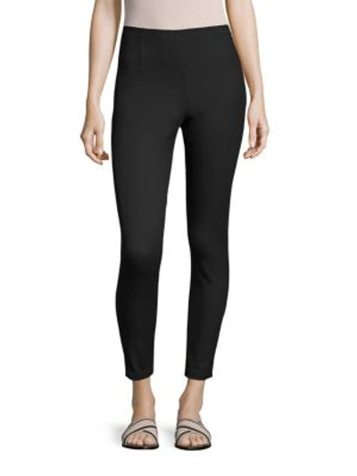 Shop Atm Anthony Thomas Melillo Twill High-waist Pants In Black