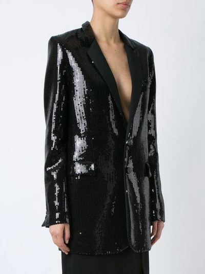 Shop Reinaldo Lourenço Sequin Blazer