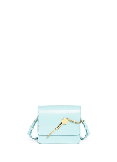 Shop Sophie Hulme 'cocktail Stirrer' Small Saddle Leather Bag