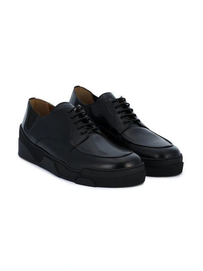 Shop Givenchy Deck Derby Shoes - Black