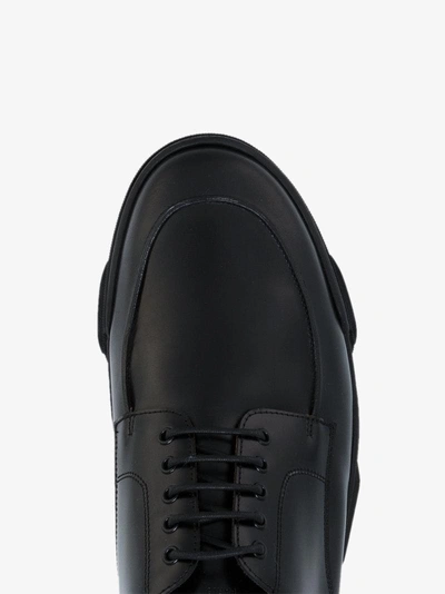 Shop Givenchy Deck Derby Shoes In Black