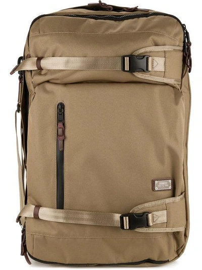 Shop As2ov Large Cordura Dobby 305d 3way Bag In Brown