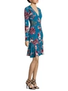 ROBERTO CAVALLI Floral Lace Jersey Dress
