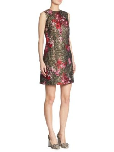 Shop Dolce & Gabbana Floral Printed Dress