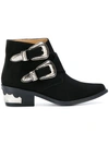 TOGA double buckle ankle boots,FTGPWJ7290900512156561
