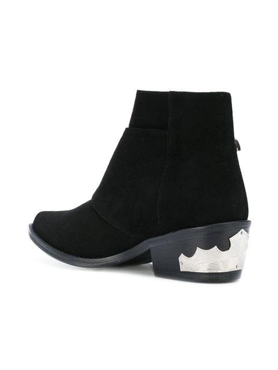 Shop Toga Double Buckle Ankle Boots