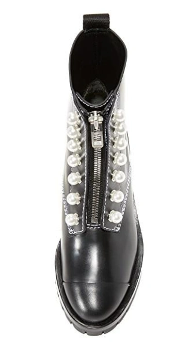 Shop 3.1 Phillip Lim / フィリップ リム Hayett Lug Sole Pearl Boots In Black