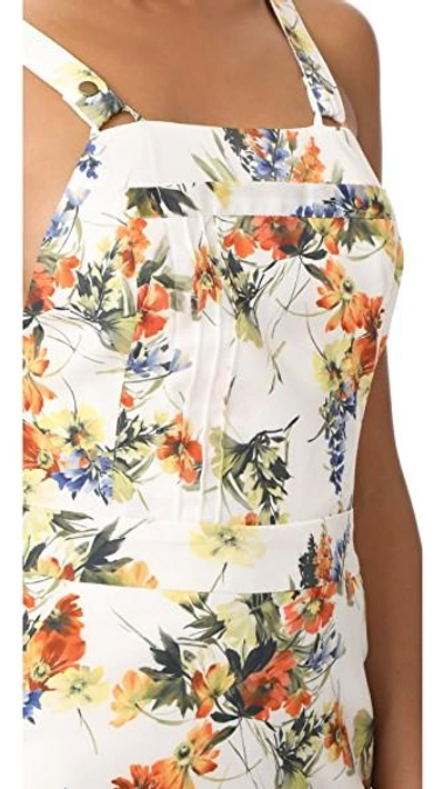 Shop Haute Hippie Overall Gown In Mini Summer Garden
