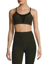 BEYOND YOGA Stacked and Sliced Racerback Bra