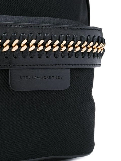 Shop Stella Mccartney Mini Falabella Go Backpack In Black